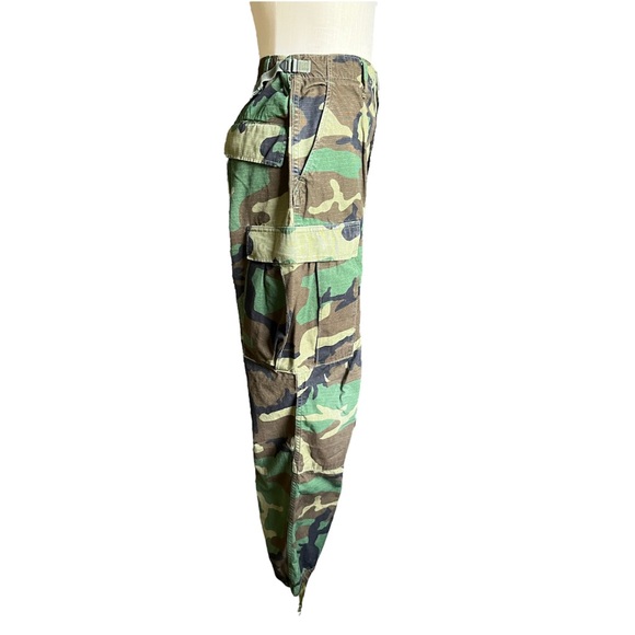 Vintage Pants & Jumpsuits Vintage Camo Camouflage Military Army